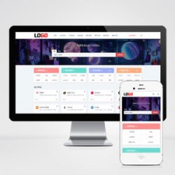 (自适应手机端)导航网站模板 网站目录源码